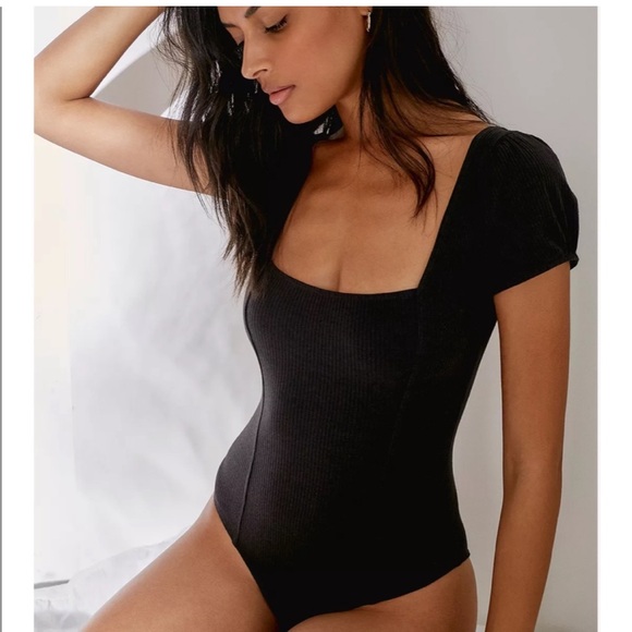 Urban Outfitters Out From Under Gwendolyn Striped Bodysuit - Picture 8 of 9